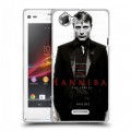 Дизайнерский пластиковый чехол для Sony Xperia L Ганнибал