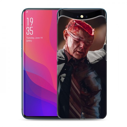 Дизайнерский силиконовый чехол для OPPO Find X Ганнибал