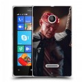 Дизайнерский пластиковый чехол для Microsoft Lumia 435 Ганнибал