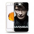 Дизайнерский силиконовый чехол для Iphone 7 Plus / 8 Plus Ганнибал