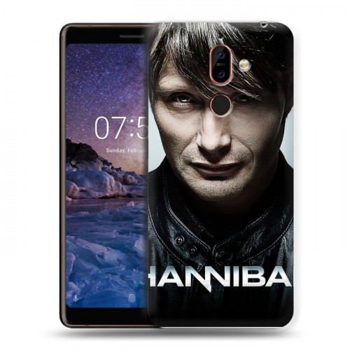 Дизайнерский пластиковый чехол для Nokia 7 Plus Ганнибал