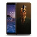 Дизайнерский пластиковый чехол для Nokia 7 Plus Ганнибал