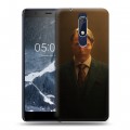 Дизайнерский пластиковый чехол для Nokia 5.1 Ганнибал