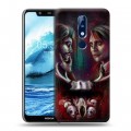 Дизайнерский силиконовый чехол для Nokia 5.1 Plus Ганнибал