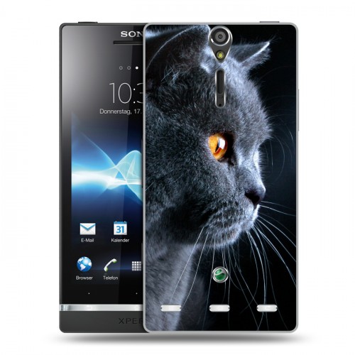 Дизайнерский пластиковый чехол для Sony Xperia S Кошки