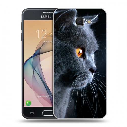 Дизайнерский пластиковый чехол для Samsung Galaxy J5 Prime Кошки