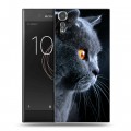 Дизайнерский пластиковый чехол для Sony Xperia XZs Кошки