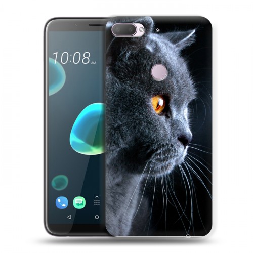Дизайнерский силиконовый чехол для HTC Desire 12 Plus Кошки