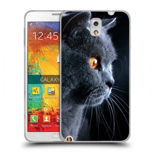 Дизайнерский пластиковый чехол для Samsung Galaxy Note 3 Кошки
