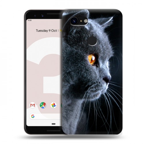 Дизайнерский пластиковый чехол для Google Pixel 3 Кошки