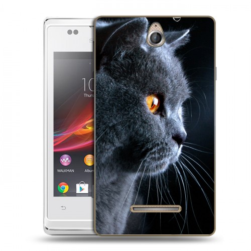 Дизайнерский пластиковый чехол для Sony Xperia E Кошки