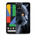 Дизайнерский силиконовый чехол для Google Pixel 4 XL Кошки
