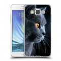 Дизайнерский пластиковый чехол для Samsung Galaxy A5 Кошки