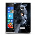 Дизайнерский пластиковый чехол для Microsoft Lumia 435 Кошки