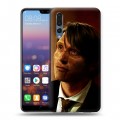 Дизайнерский силиконовый с усиленными углами чехол для Huawei P20 Pro Ганнибал