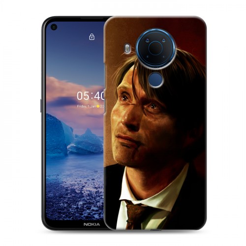 Дизайнерский силиконовый чехол для Nokia 5.4 Ганнибал