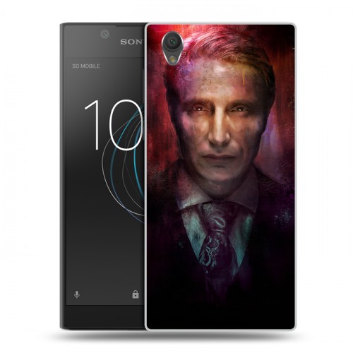 Дизайнерский пластиковый чехол для Sony Xperia L1 Ганнибал