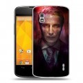 Дизайнерский пластиковый чехол для LG Google Nexus 4 Ганнибал