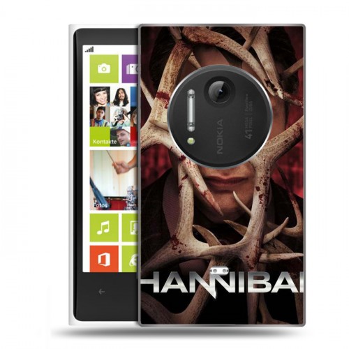 Дизайнерский пластиковый чехол для Nokia Lumia 1020 Ганнибал