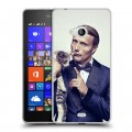 Дизайнерский пластиковый чехол для Microsoft Lumia 540 Ганнибал