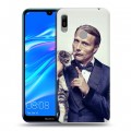 Дизайнерский пластиковый чехол для Huawei Y6 (2019) Ганнибал