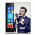 Дизайнерский пластиковый чехол для Microsoft Lumia 435 Ганнибал