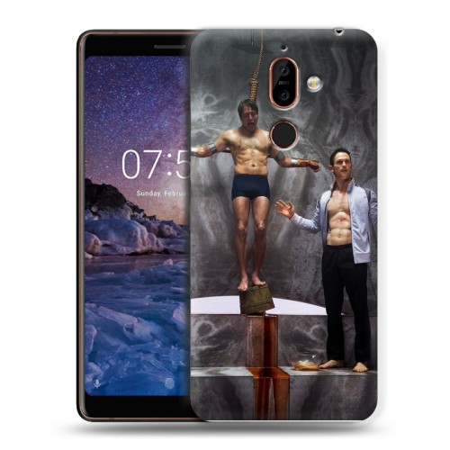 Дизайнерский пластиковый чехол для Nokia 7 Plus Ганнибал