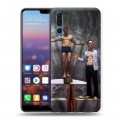 Дизайнерский силиконовый с усиленными углами чехол для Huawei P20 Pro Ганнибал