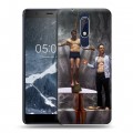 Дизайнерский пластиковый чехол для Nokia 5.1 Ганнибал