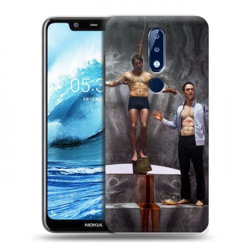 Дизайнерский силиконовый чехол для Nokia 5.1 Plus Ганнибал