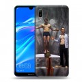 Дизайнерский пластиковый чехол для Huawei Y6 (2019) Ганнибал