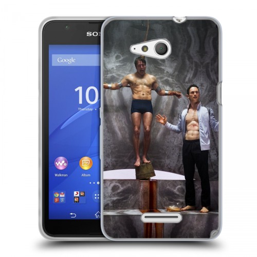 Дизайнерский пластиковый чехол для Sony Xperia E4g Ганнибал