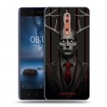 Дизайнерский пластиковый чехол для Nokia 8 Ганнибал