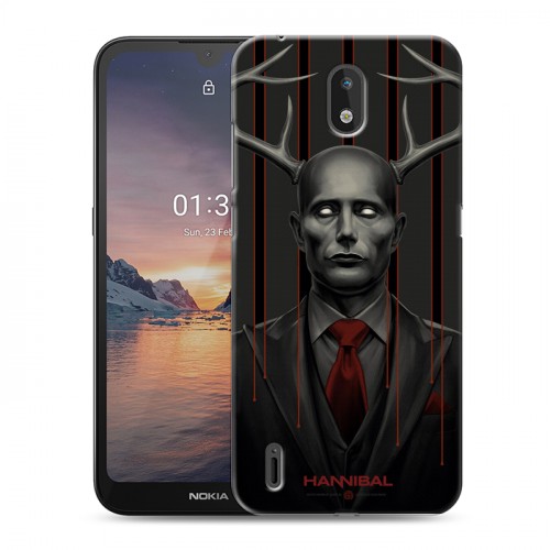 Дизайнерский силиконовый чехол для Nokia 1.3 Ганнибал