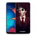 Дизайнерский пластиковый чехол для Samsung Galaxy A20s Ганнибал