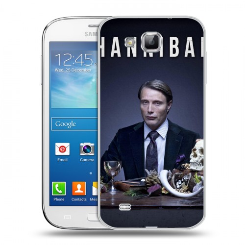 Дизайнерский пластиковый чехол для Samsung Galaxy Premier Ганнибал