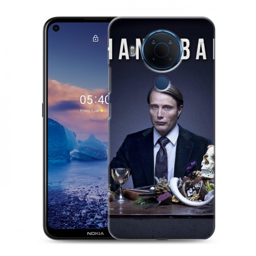 Дизайнерский силиконовый чехол для Nokia 5.4 Ганнибал