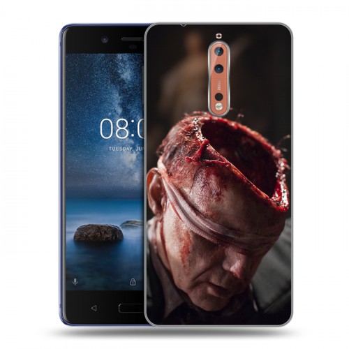 Дизайнерский пластиковый чехол для Nokia 8 Ганнибал