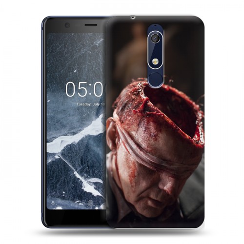 Дизайнерский пластиковый чехол для Nokia 5.1 Ганнибал