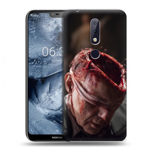 Дизайнерский пластиковый чехол для Nokia 6.1 Plus Ганнибал