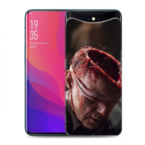 Дизайнерский силиконовый чехол для OPPO Find X Ганнибал