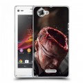 Дизайнерский пластиковый чехол для Sony Xperia L Ганнибал