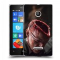 Дизайнерский пластиковый чехол для Microsoft Lumia 435 Ганнибал