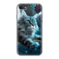 Дизайнерский силиконовый чехол для Iphone 7 Кошки