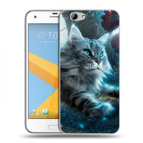 Дизайнерский пластиковый чехол для HTC One A9S Кошки