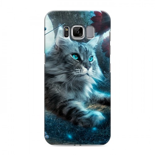 Дизайнерский силиконовый чехол для Samsung Galaxy S8 Кошки