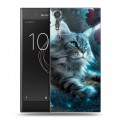 Дизайнерский пластиковый чехол для Sony Xperia XZs Кошки