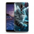 Дизайнерский пластиковый чехол для Nokia 7 Plus Кошки