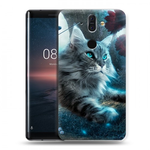 Дизайнерский пластиковый чехол для Nokia 8 Sirocco Кошки