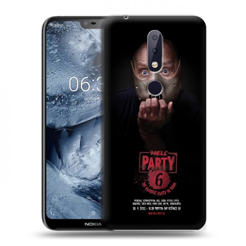 Дизайнерский пластиковый чехол для Nokia 6.1 Plus Ганнибал